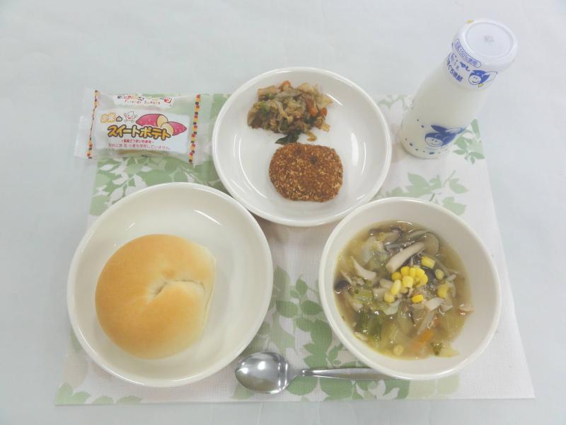 10月18日の給食の写真