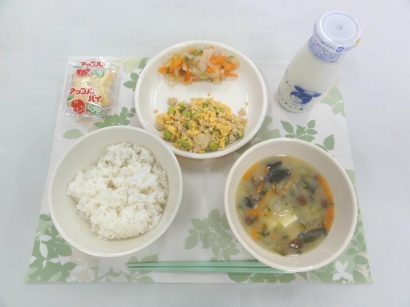 10月26日の給食の写真