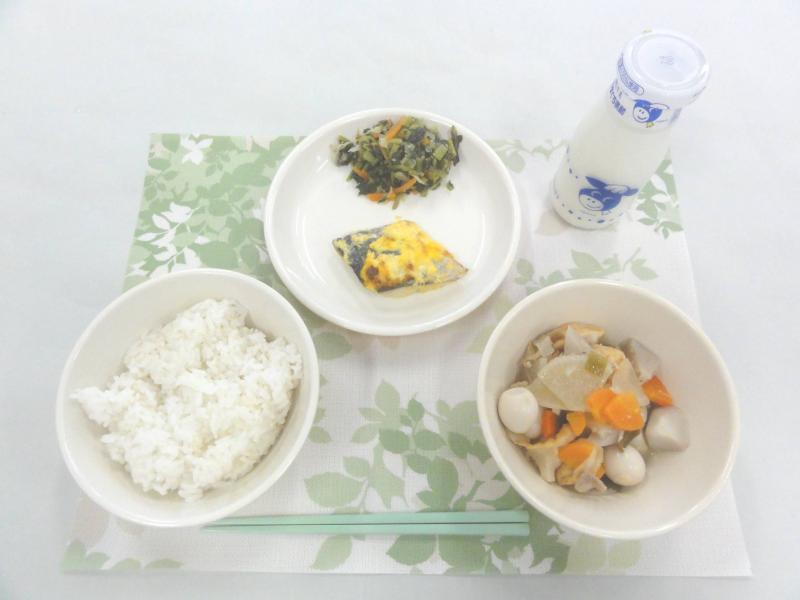 11月9日の給食の写真