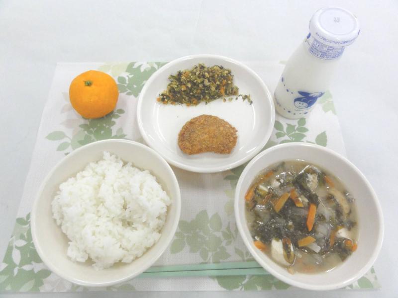 11月14日の給食の写真