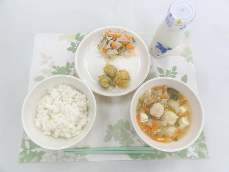 11月21日の給食の写真