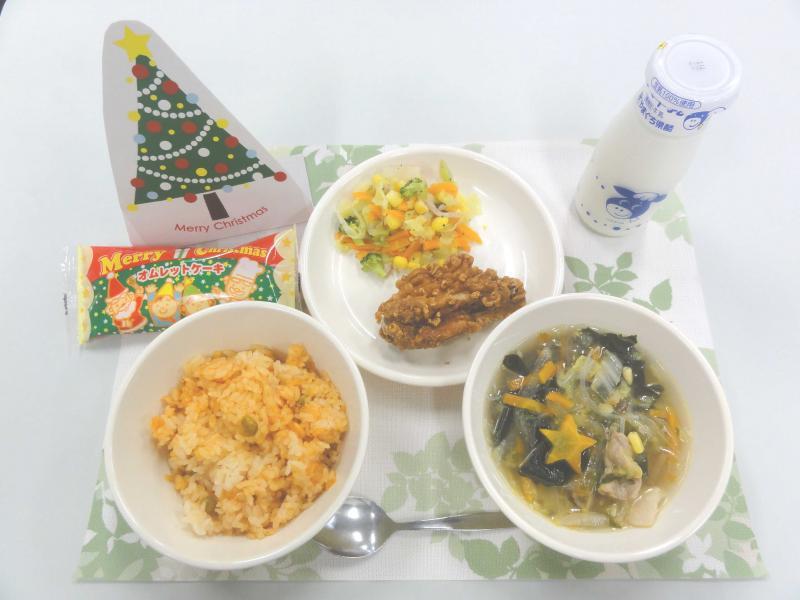 12月22日の給食の写真