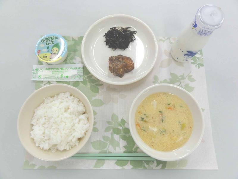 1月18日の給食の写真