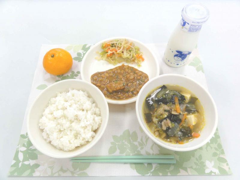 2月15日の給食の写真