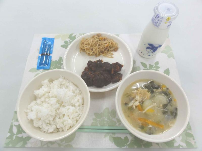 2月27日の給食の写真