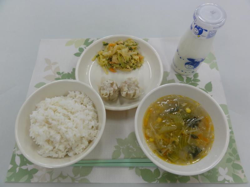 3月10日の給食の写真