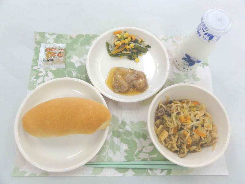 4月18日の給食の写真