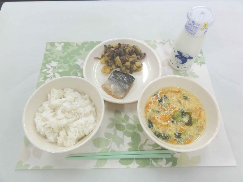 4月21日の給食の写真