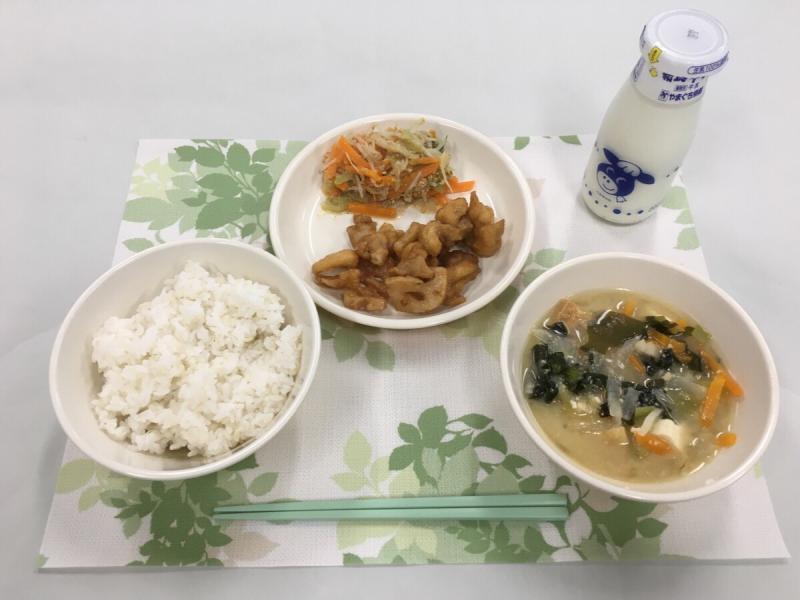 6月7日の給食の写真