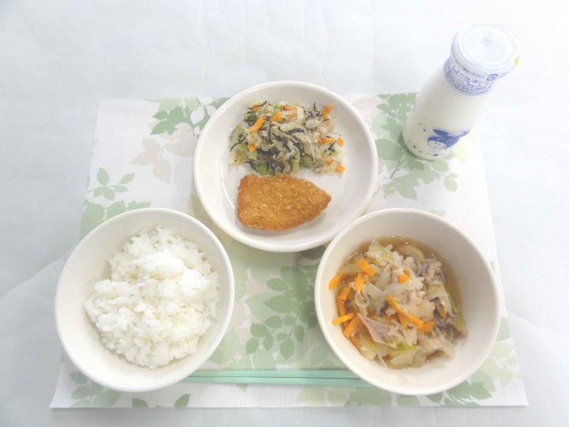 6月23日の給食の写真