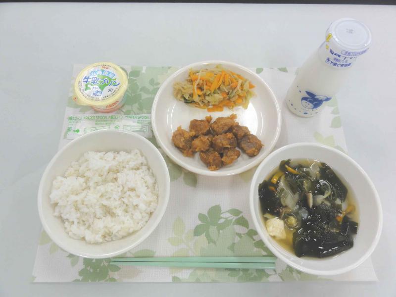 7月18日の給食の写真