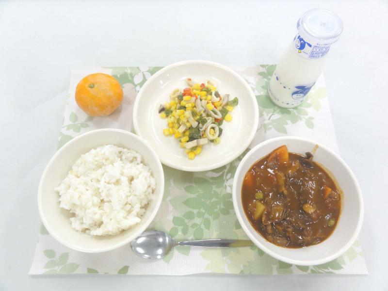 9月1日の給食の写真