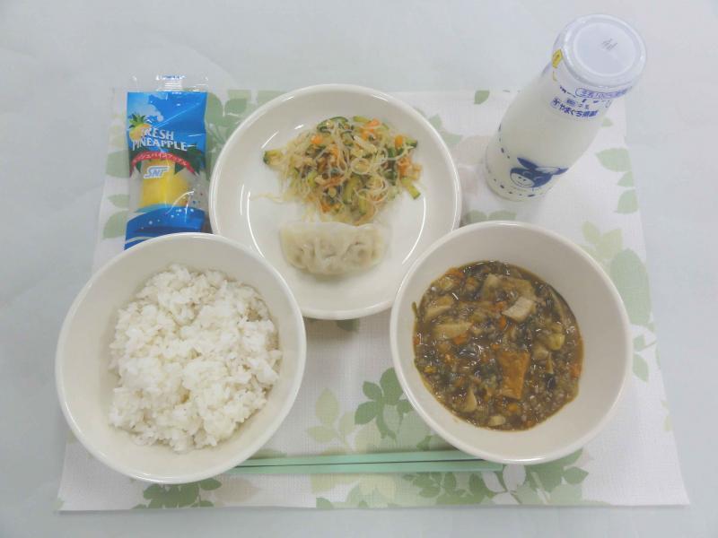 9月6日の給食の写真