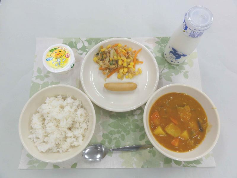 9月8日の給食の写真