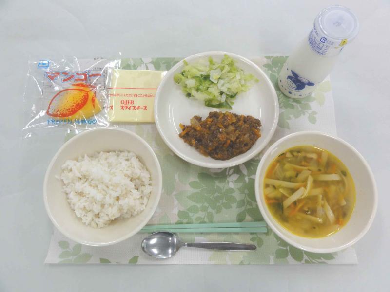 9月22日の給食の写真