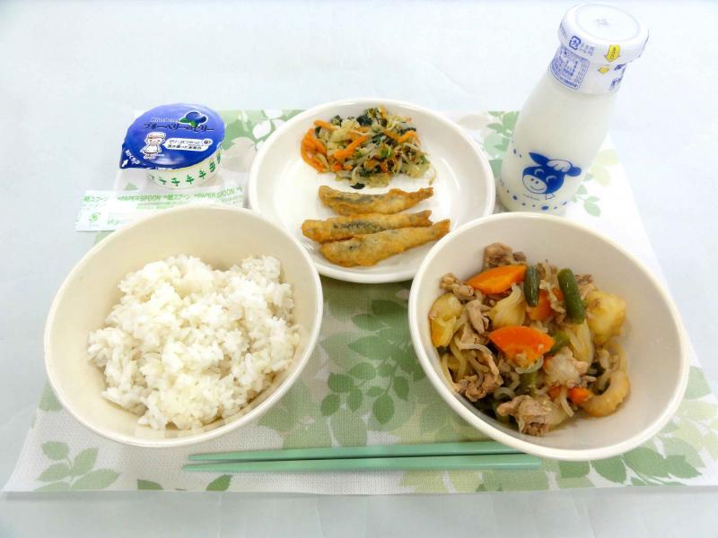 10月10日の給食の写真