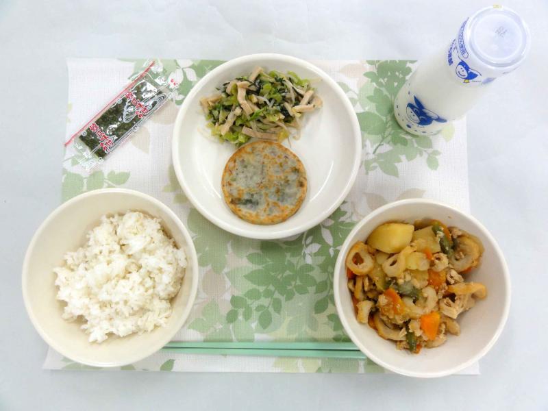 10月27日の給食の写真