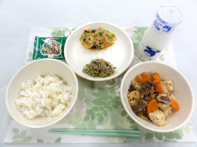 11月29日の給食の写真