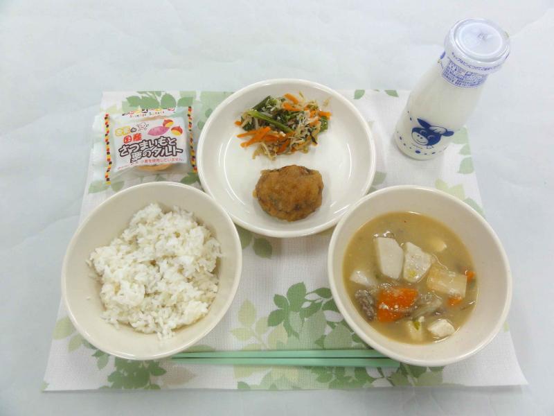 12月18日の給食の写真