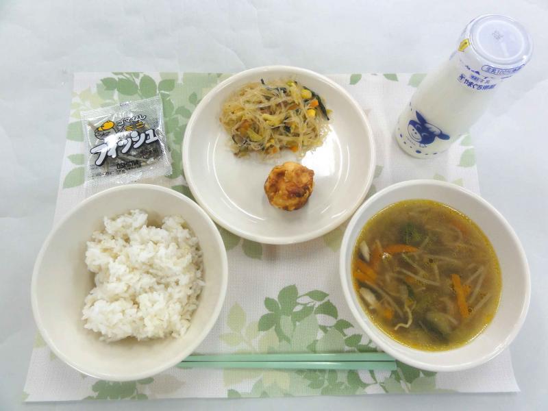 12月20日の給食の写真