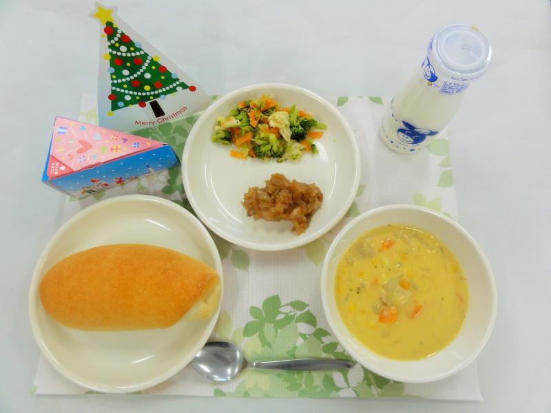 12月21日の給食の写真