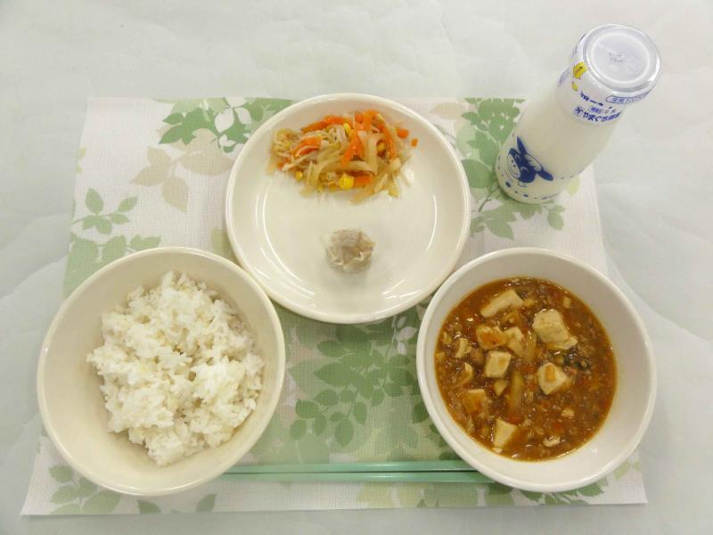 3月22日の給食の写真