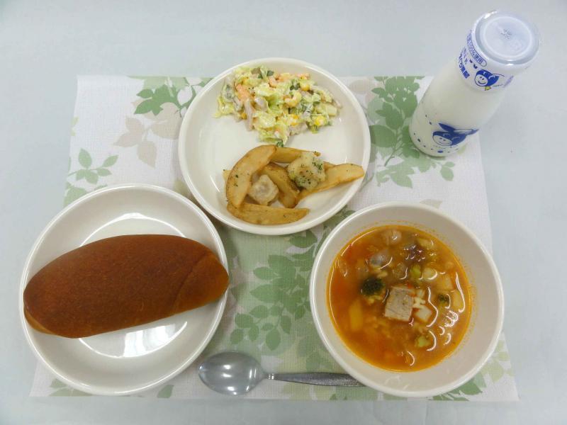 4月10日の給食の写真