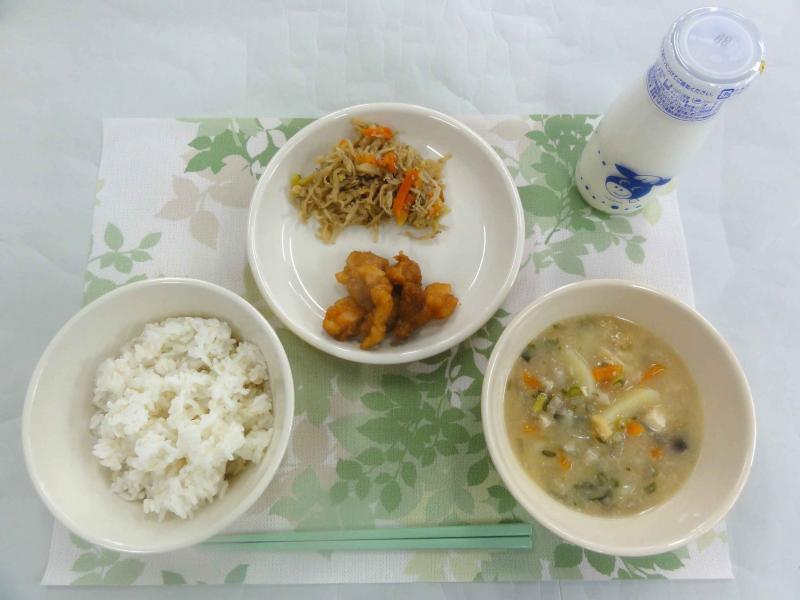 4月16日の給食の写真