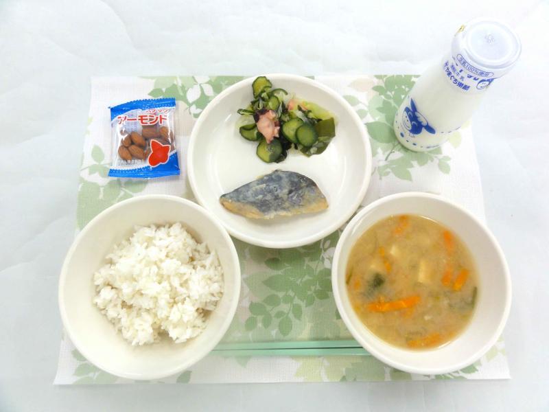 5月1日の給食の写真