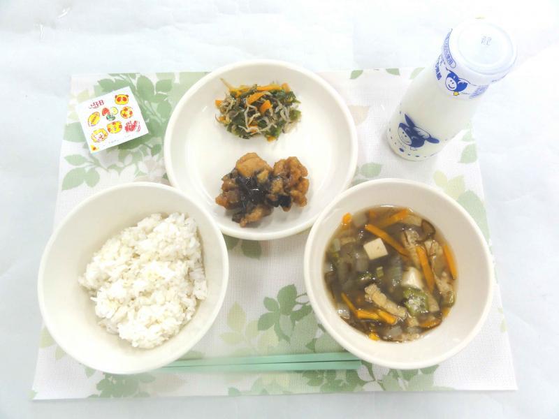 6月25日の給食の写真