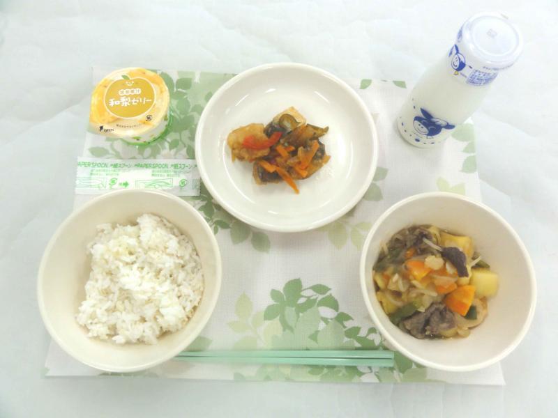 7月4日の給食の写真