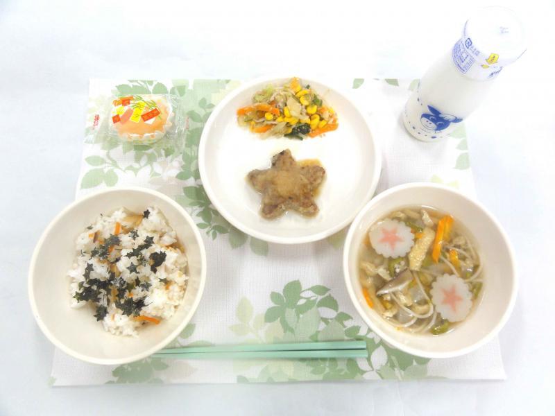 7月6日の給食の写真