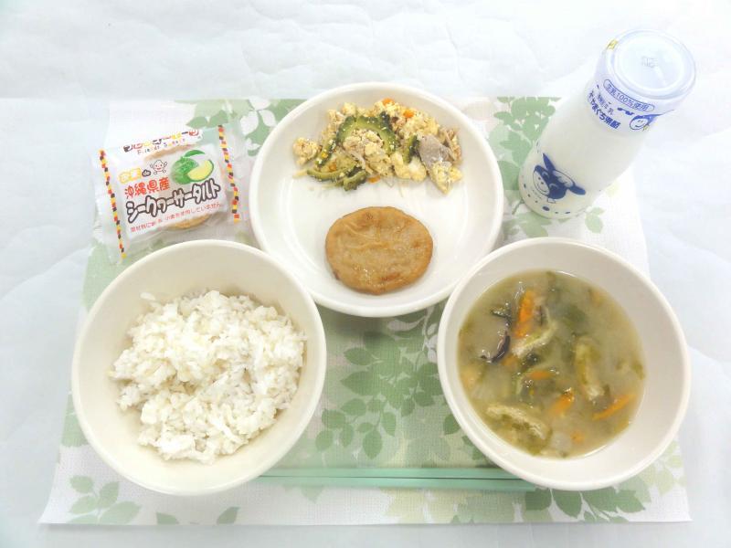 7月18日の給食の写真