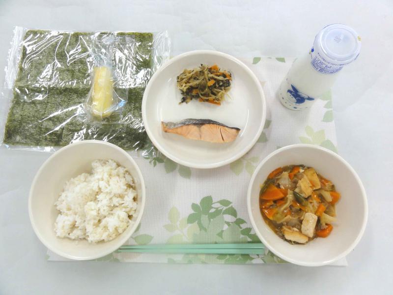 9月5日の給食の写真