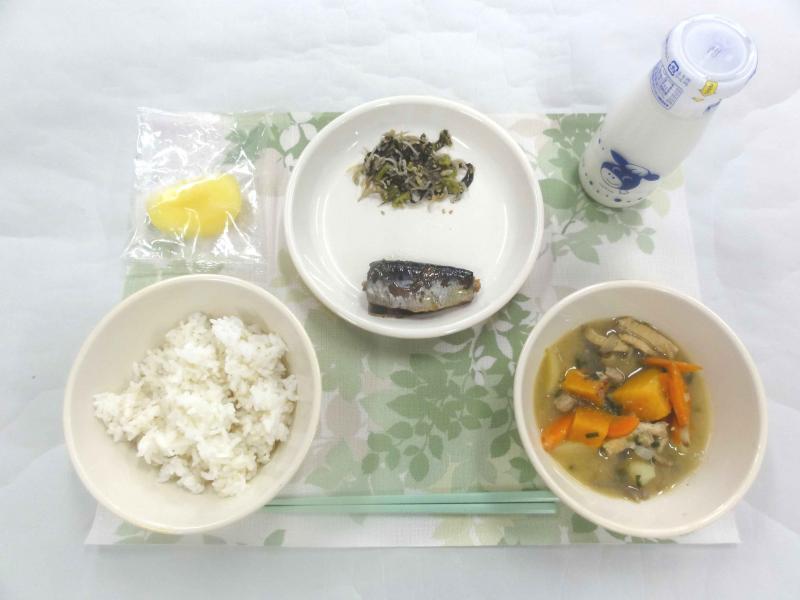 9月26日の給食の写真