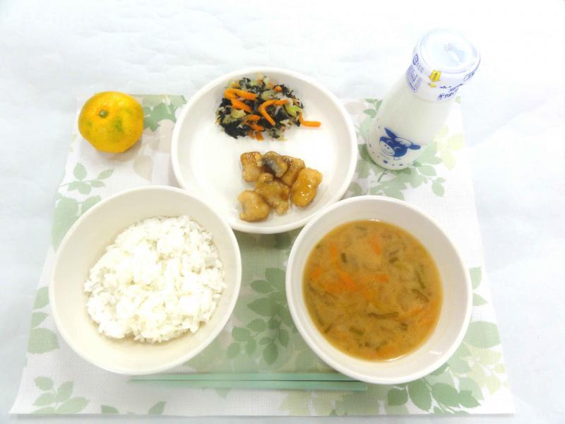 10月19日の給食の写真