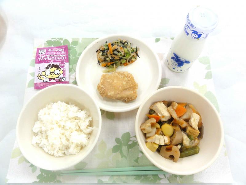 10月22日の給食の写真