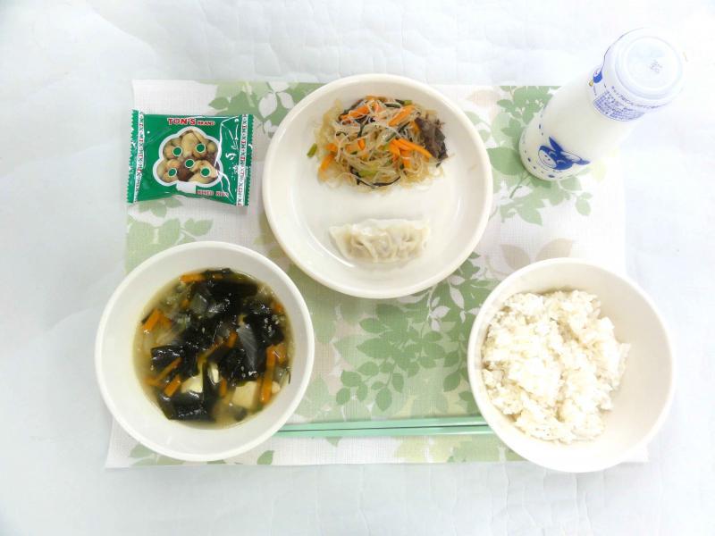 12月5日の給食の写真