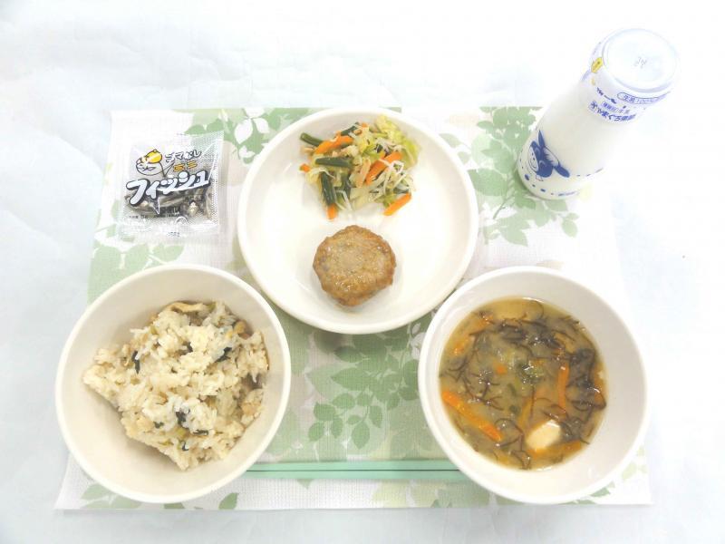 12月7日の給食の写真