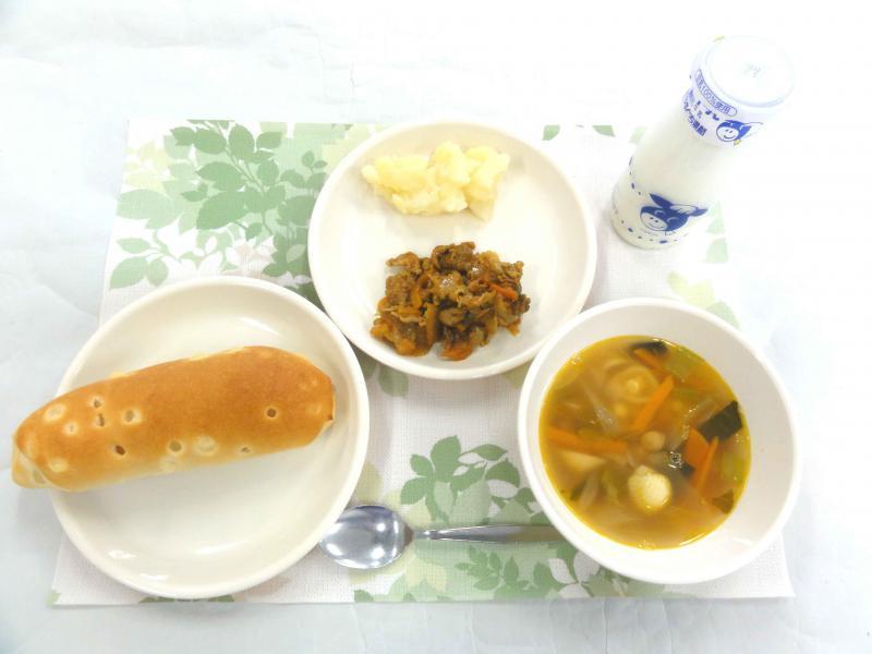 4月9日の給食の写真