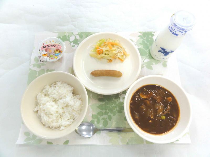 4月15日の給食の写真