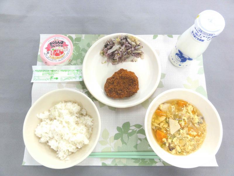 5月24日の給食の写真