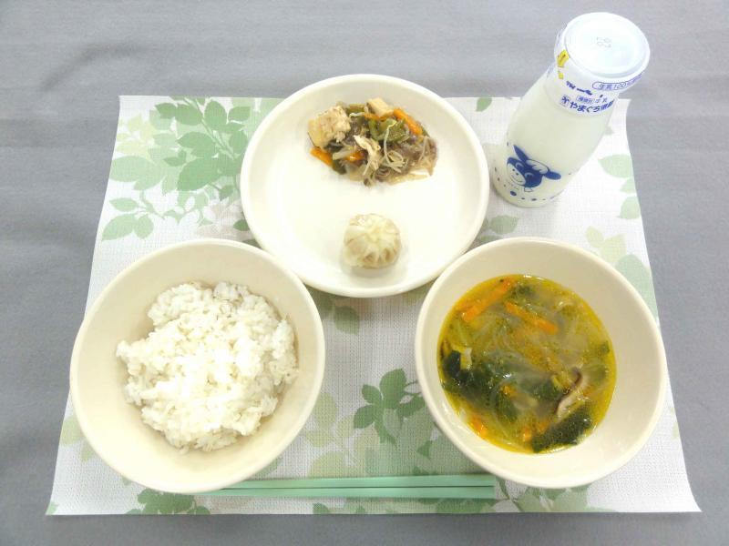 6月3日の給食の写真