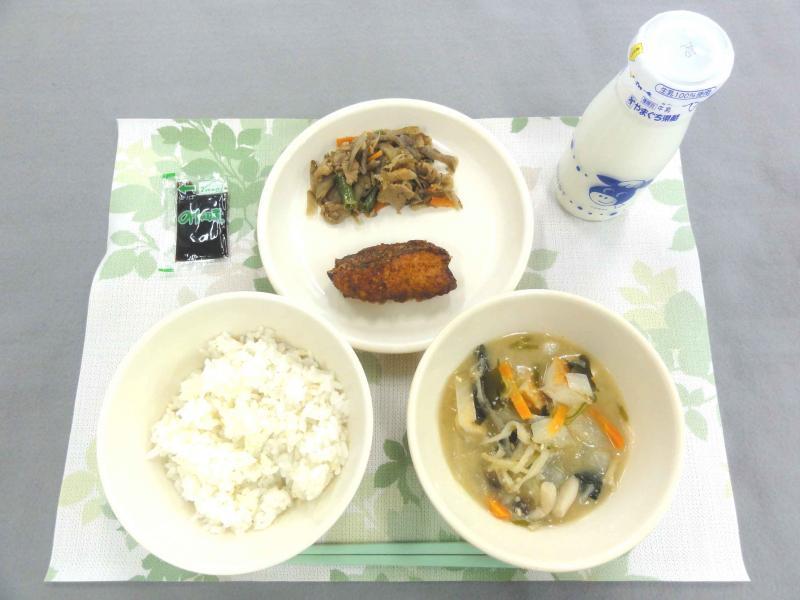 6月5日の給食の写真