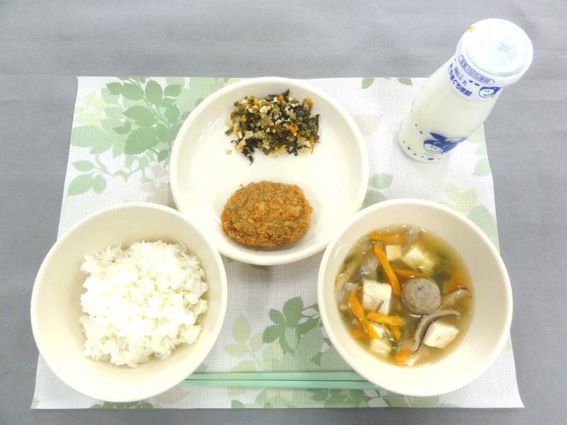 6月21日の給食の写真