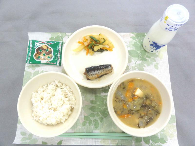 6月24日の給食の写真