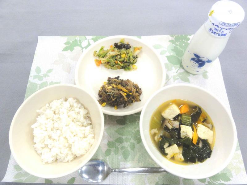 7月1日の給食の写真