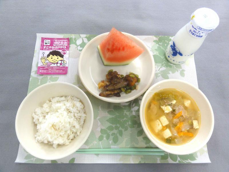 7月17日の給食の写真