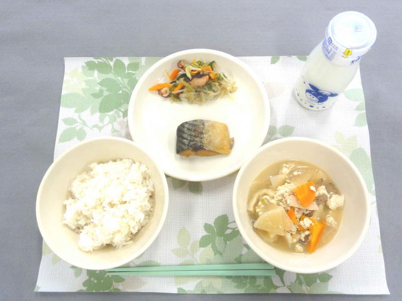 9月17日の給食の写真