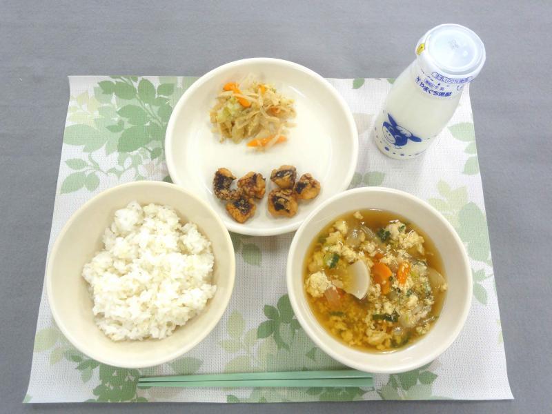 9月25日の給食の写真